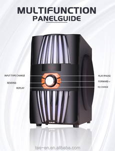 Altavoces estéreo de nuevo diseño, dispositivos pequeños, productos novedosos 2,1 para cine en casa - Product Image 4