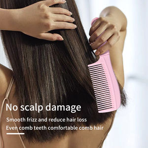 LMLTOP pettine di plastica di alta qualità per capelli di dinosauro giallo rosa rosa con logo SY751 - Product Image 6