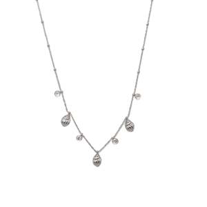 Collar de Cristal, Acero Inoxidable 316L, Chapado en Oro PVD, Joyería Sostenible y Resistente - Product Image 1
