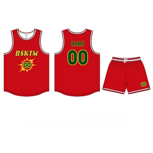 Maillot de basket-ball personnalisable style américain, respirant, 100 % polyester, antibactérien, sans manches – Grande Vente - Product Image 3