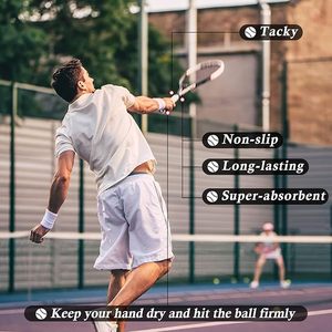 Nouveauté : Bande <span class=keywords><strong>de</strong></span> grip personnalisée/gravée avec logo, <span class=keywords><strong>de</strong></span> qualité supérieure, pour raquettes <span class=keywords><strong>de</strong></span> pickleball, <span class=keywords><strong>de</strong></span> padel et <span class=keywords><strong>de</strong></span> badminton - Product Image 3