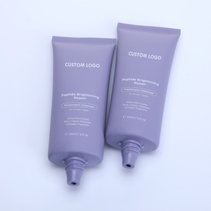 Tubes cosmétiques personnalisés en PE rouge pour crème visage, crème mains, BB crème, crème yeux, nettoyant, soins de la peau – Capacités 15ml, 40ml, 60ml, 80ml - Product Image 4