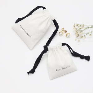 Pochette en toile de haute qualité pour peignes, sac d'emballage pour peignes, petite pochette en coton à cordon pour bijoux et cadeaux - Product Image 5
