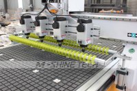 Oferta Especial 2026: Router CNC para Madera M-shine 1330-4, Máquina de Grabado CNC de Múltiples Cabezales para Madera, Tallado de Relieve en Lotes de Alta Velocidad