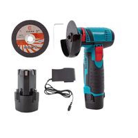 12V Mini 3 pouces 75mm ménage tenu dans la main multifonctionnel électrique découpeuse brossée meuleuse d'angle meuleuse de polissage pour le bricolage