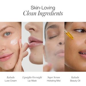 ETRUN ALISA Set de Productos de Cuidado de la Piel para Mujer, Crema de Lujo, Súper Sérum, Bruma Hidratante y Mascarilla Labial Lipnights - Product Image 3