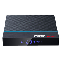 T95 MAX Plus + 4gb 64gb Smart Android 9.0 TV BOX Amlogic S905X3 4G RAM 32G Wifi Set-Top Box T95MAX HD Video Ott Media Player
