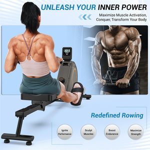 <span class=keywords><strong>Rameur</strong></span> magnétique domestique Niveaux de résistance Capacité de chargement Ftiness Workout Rowing Machine - Product Image 4
