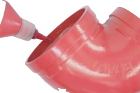 Resina Epoxi Forwa FW510 de 250g, Sellador Industrial para Tuberías Contra Incendios, Antivibración para Aplicaciones en Tuberías Metálicas