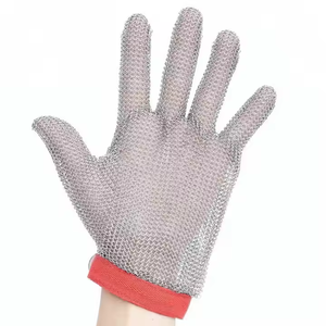 316L sarung tangan besi anti karat, sarung tangan keamanan untuk dapur tukang daging, sarung tangan logam untuk memotong pisau - Product Image 1