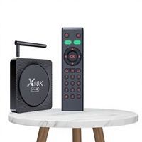 Boîtier TV Android 11 X98KPRO Quad-Core 4 Go RAM RK3566 Wi-Fi 5G 8K pour le nouveau modèle de commerce extérieur
