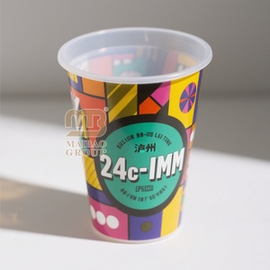 Logo imprimé personnalisé en gros Vaso Plastico Con Tapa 32oz noir arc-en-ciel <span class=keywords><strong>Halloween</strong></span> gobelets en plastique pour la personnalisation - Product Image 4