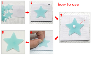 Paquete de 100 Pegatinas de Pared con Forma de Estrellas Luminosas Fluorescentes que Brillan en la Oscuridad - Product Image 6