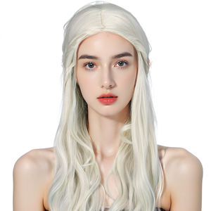 Haute Qualité Européenne Américaine <span class=keywords><strong>Alice</strong></span> au Pays des Merveilles Reine Blanche Chapelier Fou Rouge Reine Miroir Aventure Cosplay Perruque - Product Image 1