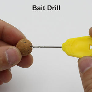 Kit di attrezzi per sartiame per attrezzi da pesca alla carpa Boilie Needle Bait Stopper Fish Drill Tackle per realizzare esche - Product Image 3