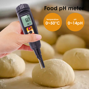 Medidor Digital de pH para Alimentos y Suelo, Medidor de Temperatura 2 en 1 para Masa, Carne, Queso, Pan, Fruta, con Sonda Reemplazable - Product Image 2