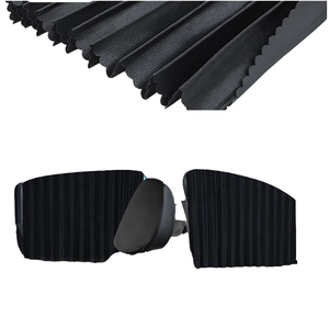 Nouveauté très vendue JIHANG Lot de 4 rideaux de voiture en nylon Installation magnétique <span class=keywords><strong>Pare</strong></span>-<span class=keywords><strong>soleil</strong></span> latéral pour fenêtre <span class=keywords><strong>Pare</strong></span>-brise Protection UV - Product Image 4