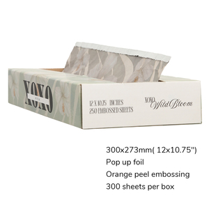 500 Fogli di Alluminio Pop-up per Colorazione <span class=keywords><strong>Capelli</strong></span>, Fogli di Alluminio per Salone, Fogli per Parrucchieri - Product Image 5
