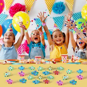 Offre Spéciale coloré Led lumineux bracelet pour enfants mignon dessin animé Bracelet Led lumière-up jouets enfants fête d'anniversaire cadeaux faveurs