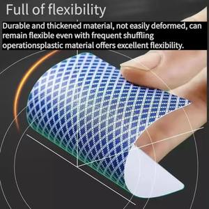 Настраиваемые экологически чистые ПВХ игральные карты для покера новая Золотая Серебряная штампованная водонепроницаемая черная колода с индивидуальным двойным набором упаковки - Product Image 5