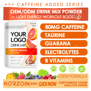 Fabricant OEM – NOUVEAU Mélange de Boissons Énergisantes en Poudre Naturelle Multivitaminée et Électrolytes pour l'Hydratation et le Bien-être après l'Entraînement - Product Image 2