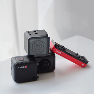 Cámara DE ACCIÓN <span class=keywords><strong>Insta360</strong></span> <span class=keywords><strong>ONE</strong></span> <span class=keywords><strong>RS</strong></span>/ <span class=keywords><strong>4K</strong></span> 5,7 K Original, edición doble, lente Boost <span class=keywords><strong>4K</strong></span>, lente 360 impermeable como acción 5 en Srock - Product Image 2