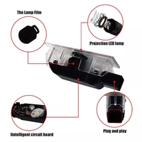 Para Maserati luces de bienvenida Ghibli Levante Presidente Ghibli atmósfera láser puerta LED proyector fantasma sombra Luz
