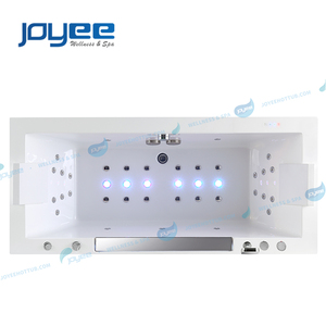 JOYEE guangdong foshan acrylique usine <span class=keywords><strong>pas</strong></span> <span class=keywords><strong>cher</strong></span> prix massage bain à remous baignoire autoportante douche combo - Product Image 6