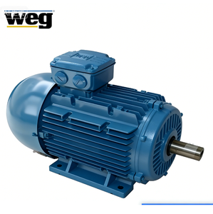 มอเตอร์เหนี่ยวนำไฟฟ้ากระแสสลับแบบอะซิงโครนัส WEG กำลัง 10HP 15HP 20HP 25HP 30HP 40HP 75HP 100HP แบบสามเฟส 380V 400V 660V  แบบปิดมิดชิด - Product Image 2