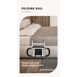Hot Selling Bedroom Folding Bed Grab bar Safety Rails for Elderly - Product Image 2