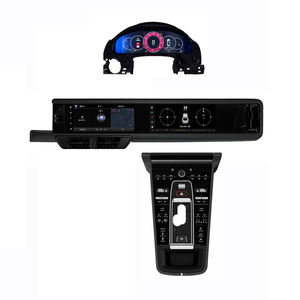 Kit de mise à niveau pour voiture <span class=keywords><strong>avec</strong></span> double écran 24,6 pouces, console numérique multimédia Android pour Porsche Cayenne 2011-2017, panneau de tableau de bord - Product Image 1