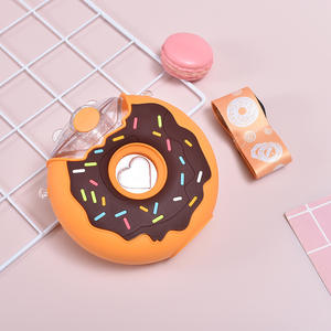 Botella de Agua Infantil con Diseño de Donut, Botella de Agua Pequeña para Niños con Correa para el Cuello - Product Image 5