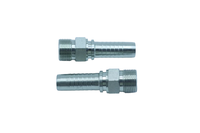 BSP Mâle 60 °   Raccord hydraulique à joint conique 12611 |   Raccord de tuyau hydraulique haute pression plaqué zinc |   Usine Sinopulse