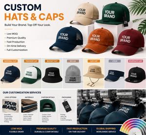 Casquette Snapback Brodé(e) Personnalisé(e) à Faible MOQ – Style Urbain Unisexe, Décontracté, Protection Solaire Extérieure, Visière Plate - Product Image 6