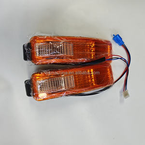 Ensemble de clignotants universels pour motos et tricycles Bajaj - Lampe indicatrice LED 12V ambre/<span class=keywords><strong>blanc</strong></span> - Product Image 3