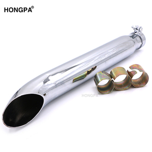 Pièces de système d'échappement de moto <span class=keywords><strong>Silencieux</strong></span> de tuyau d'échappement modifié en fer inoxydable pour <span class=keywords><strong>Cafe</strong></span> <span class=keywords><strong>Racer</strong></span> - Product Image 5