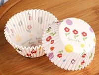 Moules à cupcakes jetables imprimés en papier