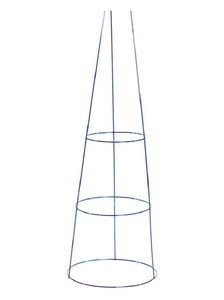 Supporto per <span class=keywords><strong>Piante</strong></span> <span class=keywords><strong>da</strong></span> Giardino in Acciaio per Peonie, Gabbia per <span class=keywords><strong>Fiori</strong></span> <span class=keywords><strong>Perenni</strong></span> <span class=keywords><strong>da</strong></span> <span class=keywords><strong>Esterno</strong></span> Resistente (3 X Supporto per Peonie) 54cm - Product Image 3