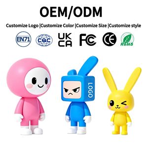 Fabricant personnalisé de figurines d'action en vinyle PVC ABS, design original mignon de chat astronaute, boîte mystère - Product Image 2