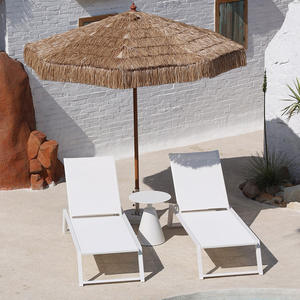 Ghế thư giãn ngoài trời cao cấp có bàn phụ và chức năng lưu trữ, chất liệu gỗ tếch bền chắc dành cho biệt thự sang trọng - Product Image 5