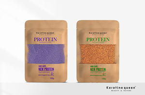 Yeni teknoloji saç proteini parçacık organik en iyi tamir yumuşatma nemlendirici etkisi altın <span class=keywords><strong>Protein</strong></span> topları saç bakım ürünü - Product Image 5