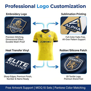 Ensemble de maillots de football personnalisés 2026 en maille respirante à séchage rapide, kit de supporter de football OEM en gros - Product Image 4