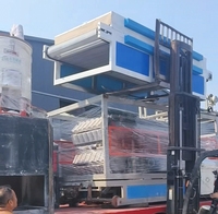 Equipo de Línea de Producción de Tejas de PVC Usado, Automático, de Alta Eficiencia Energética, Controlado por PLC, Maquinaria para Plantas de Láminas de Plástico