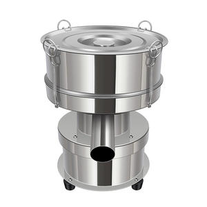 स्टेनलेस स्टील कंपन स्क्रीनिंग मशीन छोटे इलेक्ट्रिक सिव शुद्ध तांबा मोटर परिपत्र आउटलेट चीनी लकड़ी के लिए - Product Image 4