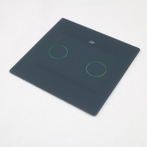 Interrupteur de lumière WIFI intelligent personnalisé panneau en verre trempé contrôleur d'écran tactile <span class=keywords><strong>LED</strong></span> couvercle en verre tactile - Product Image 6