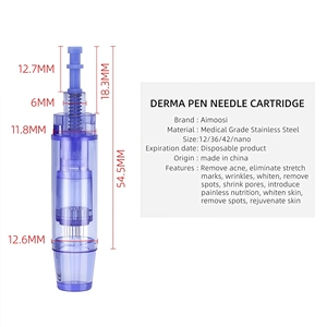 AIMOOSI <span class=keywords><strong>Cartucce</strong></span> Specializzate 8P S6 <span class=keywords><strong>e</strong></span> Aghi S6 per Trucco Permanente per Pigmentazione Rapida PMU - Product Image 3