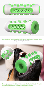 Juguete para Perros, Hueso de Limpieza Dental Resistente a Mordidas, Cepillo de Dientes TPR, Suministros para Mascotas, Varilla Molar - Product Image 4