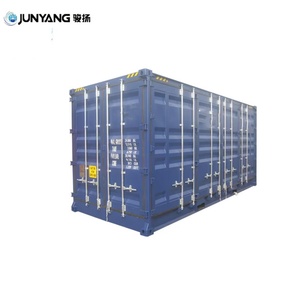 ตู้คอนเทนเนอร์ขนส่งแบบเปิดด้านข้างขนาด 20 ฟุต พร้อมใบรับรอง BV GL ABS CCS ผลิตจากเหล็กคอร์เทน สำหรับจัดเก็บหรือขนส่ง - Product Image 1