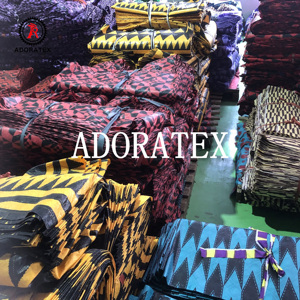 Authentique bloc africain, imprimés en cire <span class=keywords><strong>bazin</strong></span> 3D, décoration d'interieur - Product Image 2