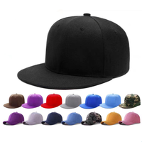 OEM ODM personalizado ala plana 3D bordado Snapback gorras personalizadas deportes sombreros con logotipo gorra al por mayor Hip Hop gorras para hombres